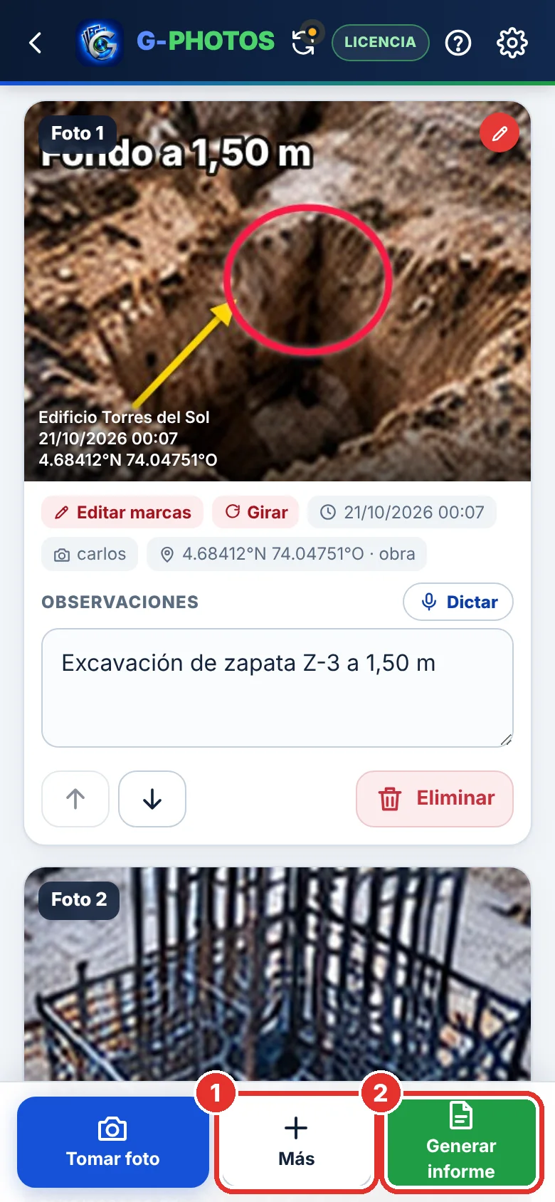 Abajo siempre tienes